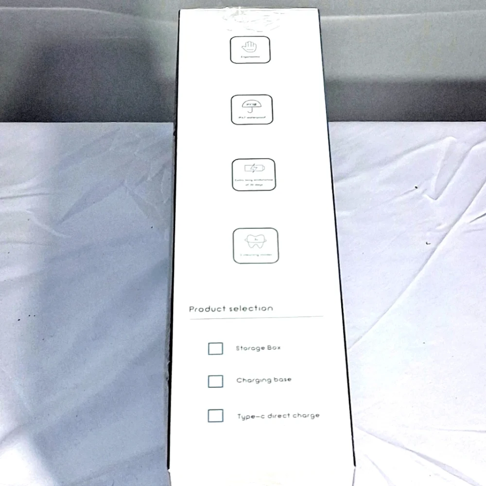 Sodentist NIBox 280 ml. White Hand-Held 3 Mode Water Flosser With Charging Base